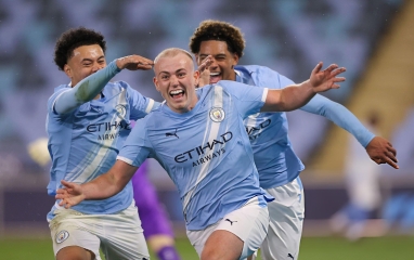 Thắng đậm 4-1, Man City hẹn MU ở chung kết FA Cup