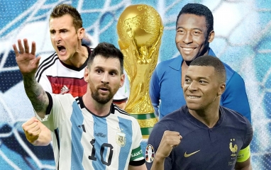 Top chân sút vĩ đại nhất World Cup: Ronaldo xếp nhì, đẳng cấp top 1