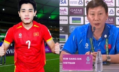 HLV Kim Sang Sik lên tiếng về Đình Bắc trước thềm bán kết với U23 Trung Quốc