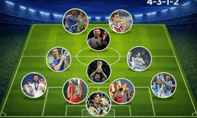 Đội hình tuổi ngựa hay nhất mọi đại: 5 World Cup trong tay