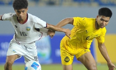 Thắng đậm Lào, U17 Malaysia giành vé vào chung kết