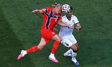 Trực tiếp bóng đá Iraq 1-3 Na Uy: Đặt dấu chấm hết