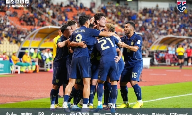 Trực tiếp Thái Lan 1-0 Turkmenistan: Voi chiến mở tỷ số