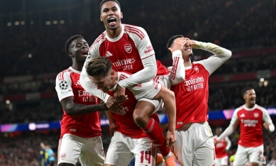 Trực tiếp Arsenal vs Sporting Lisbon: Saka, Odegaard vắng mặt