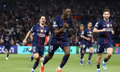 CHÍNH THỨC: PSG vô địch Ligue 1 lần thứ năm liên tiếp