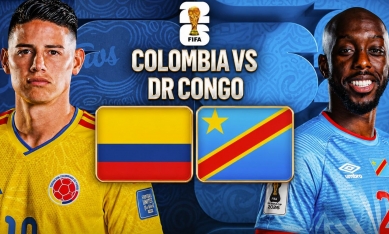 Trực tiếp Colombia vs CHDC Congo, 9h00 hôm nay 24/06: Đã có đội hình