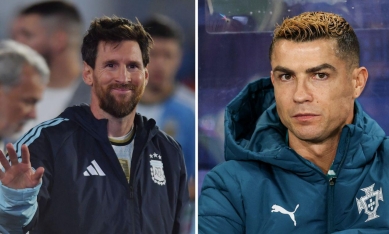CHÍNH THỨC: Ronaldo gửi lời nhắn đầy xúc động tới Messi khi chia tay ĐTQG
