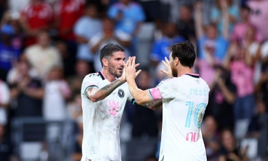 Messi rực sáng với đường dọn cỗ, Inter Miami dễ dàng đả bại New York City