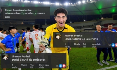 CĐV Thái Lan nói thẳng về đẳng cấp của Trung Kiên tại U23 châu Á