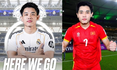 Báo Thái Lan dậy sóng về hình ảnh Đình Bắc khoác áo Real Madrid
