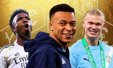 Mbappe và Vinicius Jr chính thức vượt qua Haaland tại châu Âu