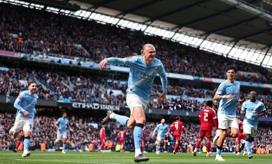 Haaland lập hat-trick, Man City nhấn chìm Liverpool 4 bàn không gỡ