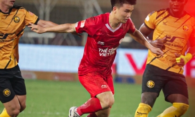 Trực tiếp bóng đá Viettel 1-0 Thanh Hóa: Khai thông bế tắc