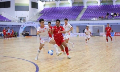 Việt Nam gục ngã trước Indonesia, lỡ hẹn chung kết futsal ĐNÁ