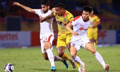 Trực tiếp bóng đá Viettel 0-0 Thanh Hóa: Căng thẳng và kịch tính