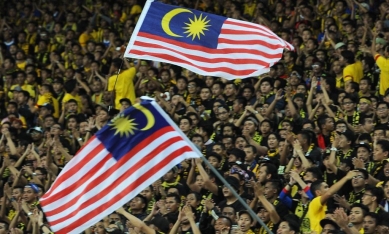 CĐV Malaysia dậy sóng khi Việt Nam đối đầu Úc ở bán kết giải ĐNÁ