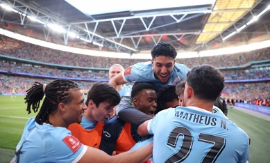 Ngược dòng phút cuối, Man City thẳng tiến vào chung kết FA Cup