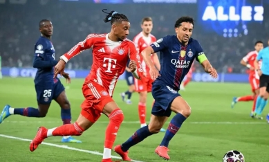 Trực tiếp bóng đá Bayern Munich 0-1 PSG: Dembele tỏa sáng