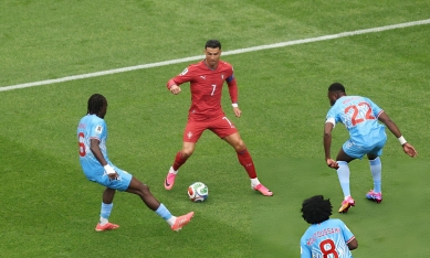 Trực tiếp bóng đá Bồ Đào Nha 1-1 Congo: Địa chấn
