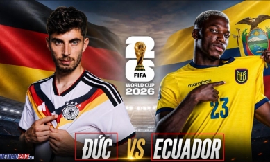 Trực tiếp bóng đá Đức vs Ecuador: Đã có đội hình xuất phát!