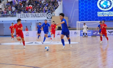 Futsal Việt Nam ngược dòng ngoạn mục trước Thái Lan