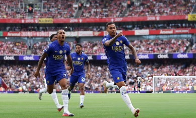 Trực tiếp Arsenal 1-1 Chelsea: Tấn công rực lửa