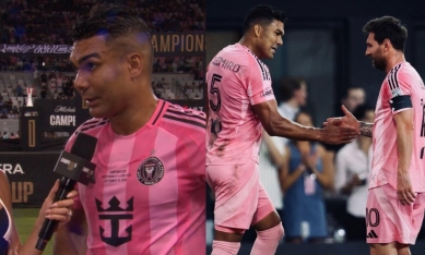Casemiro: 'Messi chính là cầu thủ hay nhất thế giới'