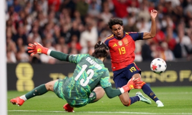 Yamal tỏa sáng, Tây Ban Nha hạ Anh ngay tại Wembley