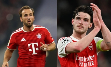 Trực tiếp Bayern Munich 2-2 Arsenal: Ăn miếng trả miếng