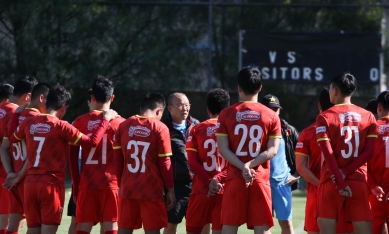 HLV Park loại một cầu thủ ĐT Việt Nam trước trận gặp Úc