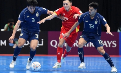 Trực tiếp bóng đá futsal Việt Nam 0-2 Thái Lan: Đi tìm bàn gỡ