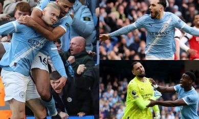 Man City hạ Arsenal, một cái tên du hành từ địa ngục tới thiên đường