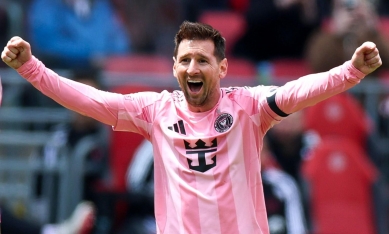 Messi phá kỷ lục MLS, Inter Miami nghiền nát Toronto trên đất Canada