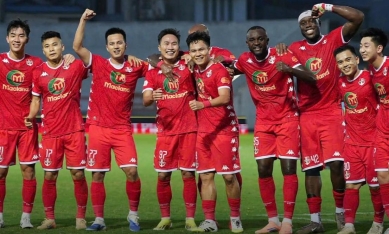 Rực lửa 6 bàn, Hải Phòng huỷ diệt Becamex TP.HCM bằng cơn mưa siêu phẩm
