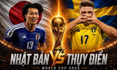 Trực tiếp bóng đá Nhật Bản vs Thụy Điển: Đã có đội hình
