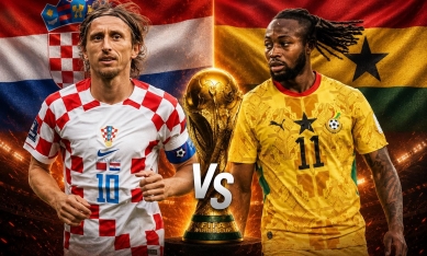 Trực tiếp bóng đá Croatia vs Ghana: Modric quyết đấu Semenyo