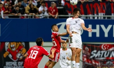 VTV5 VTV6 trực tiếp bóng đá hôm nay 25/9: Indonesia vs Singapore