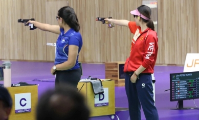 Xạ thủ Hàn Quốc bật khóc nức nở khi thua Trịnh Thu Vinh tại ASIAD 2026