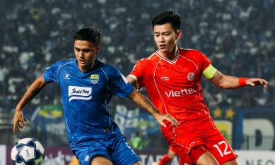 Sao Việt kiều mắc lỗi, Viettel ôm hận trên đất Indonesia trước Persib Bandung
