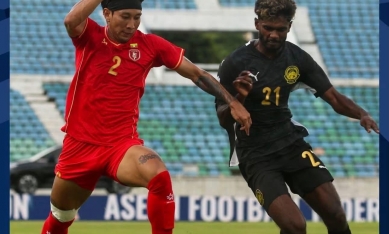 Malaysia ngược dòng nghẹt thở Myanmar trận ra quân AFF Cup