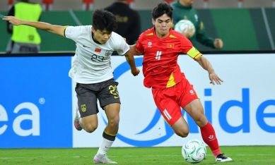 Trực tiếp U23 Việt Nam 0-2 U23 Trung Quốc: Thất thủ