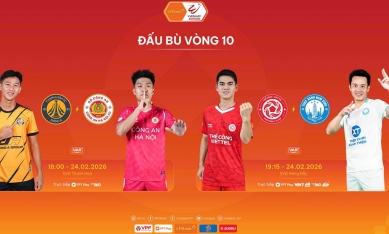 V-League khai xuân bằng 2 trận đá bù vòng 10