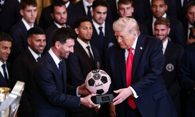 Messi được Tổng thống Donald Trump vinh danh tại Nhà Trắng