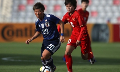 Trực tiếp bóng đá nữ Việt Nam 0-0 nữ Nhật Bản: Thận trọng