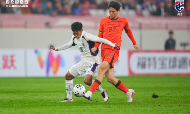 CĐV Trung Quốc đồng loạt phản ứng khi hòa cực khó tin U23 Thái Lan