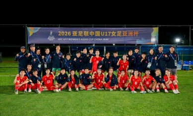 Chính thức vào tứ kết châu Á, U17 Việt Nam nhận thưởng cực khủng
