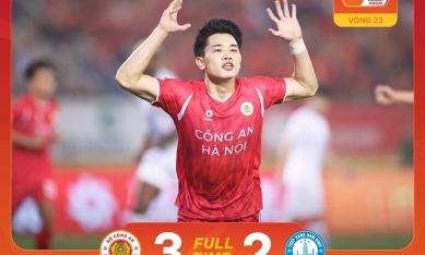 Đình Bắc lập cú đúp, CAHN 99% vô địch V-League