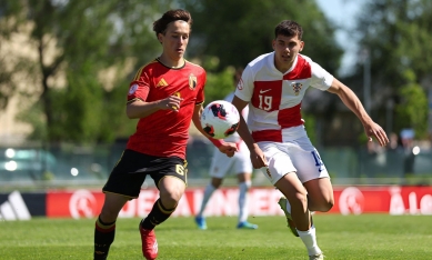 NÓNG: Bỉ thắng dễ Croatia, gửi 'chiến thư' tới U17 Việt Nam