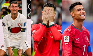 SỐC: Ronaldo lập kỷ lục tịt ngòi cực tệ ở World Cup lẫn Euro