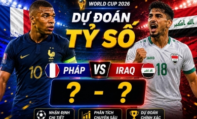 Dự đoán tỷ số Pháp vs Iraq: Kết quả không tưởng